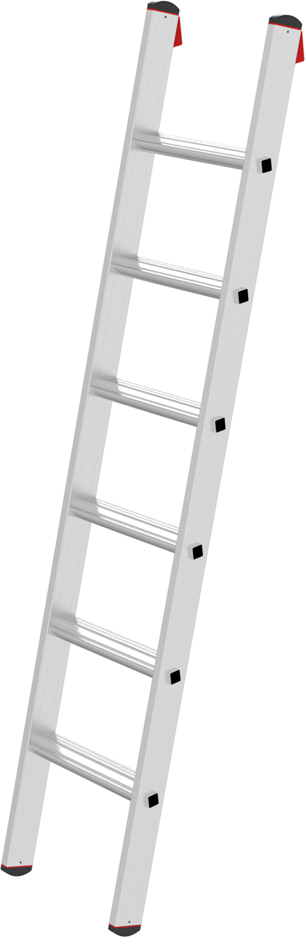 Профессиональная алюминиевая приставная лестница с развальцованными ступенями 80 мм NV3214 артикул 3214106