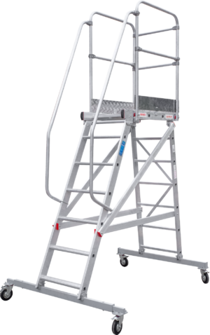 Индустриальная передвижная лестница-подмости с платформой NV5510 артикул 5510107