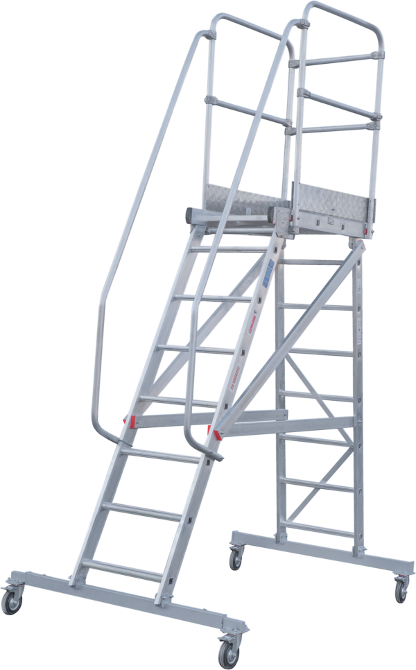 Индустриальная передвижная лестница-подмости с платформой NV5510 артикул 5510108