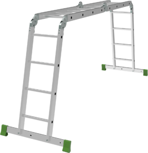 Лестница-трансформер алюминиевая компактная