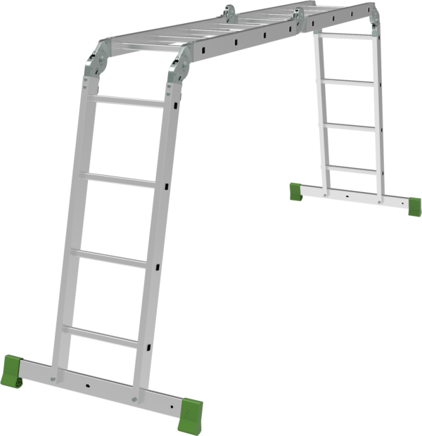 Лестница-трансформер алюминиевая компактная